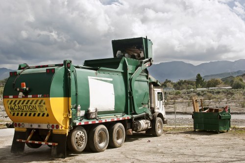 Recycling facilities and waste processing at Commercial Waste Whitechapel