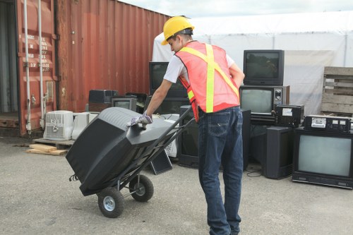 Professional waste removal service at work in Whitechapel