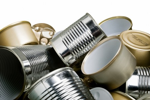 Electric collection van on a Whitechapel street